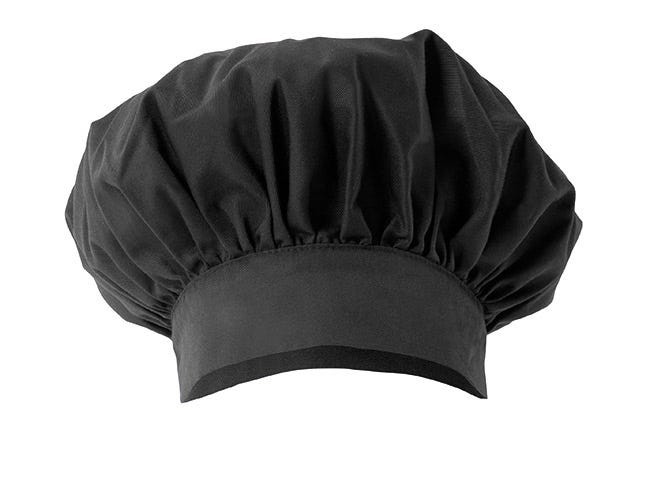 404001.GORRO COCINA FRANCÉS NEGRO U
