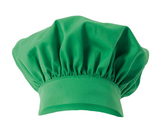 404001.GORRO COCINA FRANCÉS VERDE U