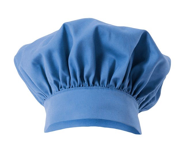 404001.GORRO COCINA FRANCÉS CELESTE U