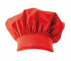 404001.GORRO COCINA FRANCÉS ROJO U