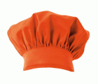 404001.GORRO COCINA FRANCÉS NARANJA FLÚOR U