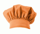 404001.GORRO COCINA FRANCÉS NARANJA CLARO U