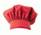 404001.GORRO COCINA FRANCÉS ROJO CORAL U
