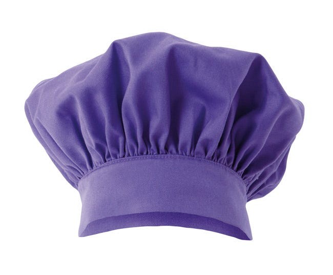 404001.GORRO COCINA FRANCÉS MORADO U