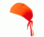 404002.GORRO COCINA NARANJA FLÚOR U
