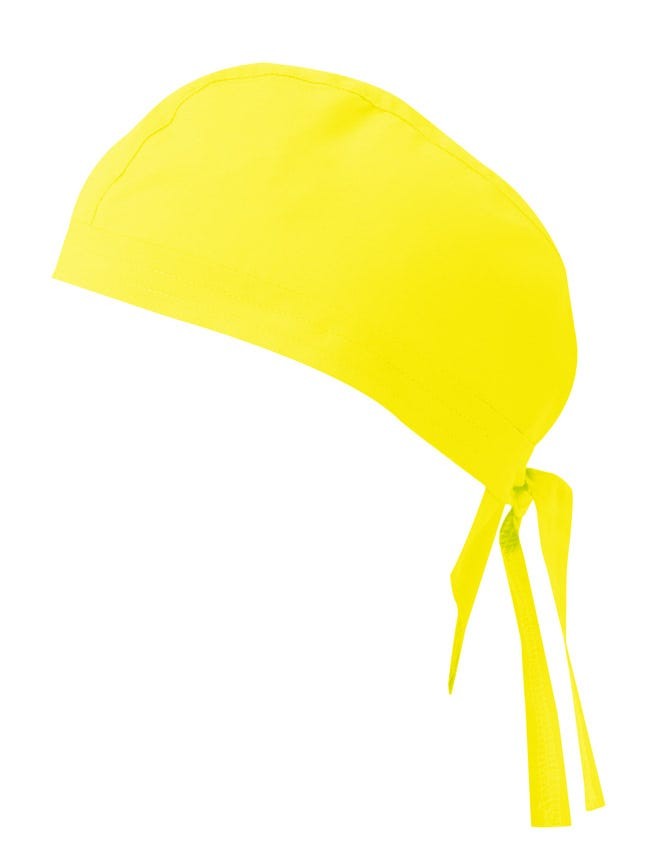 404002.GORRO COCINA AMARILLO FLÚOR U