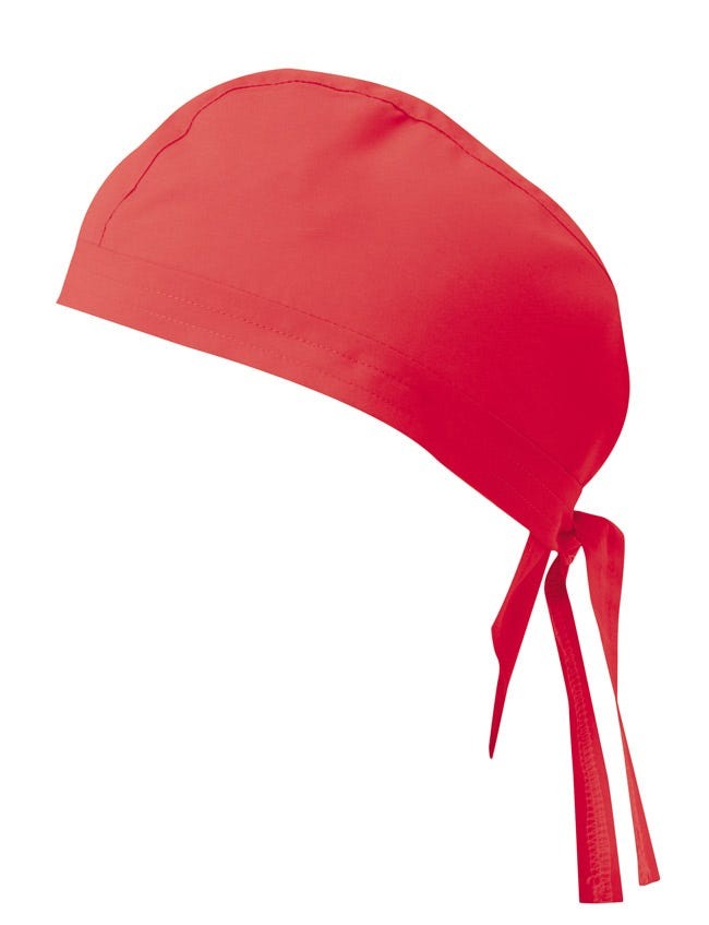 404002.GORRO COCINA ROJO CORAL U