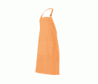 404203.DELANTAL PETO NARANJA CLARO U