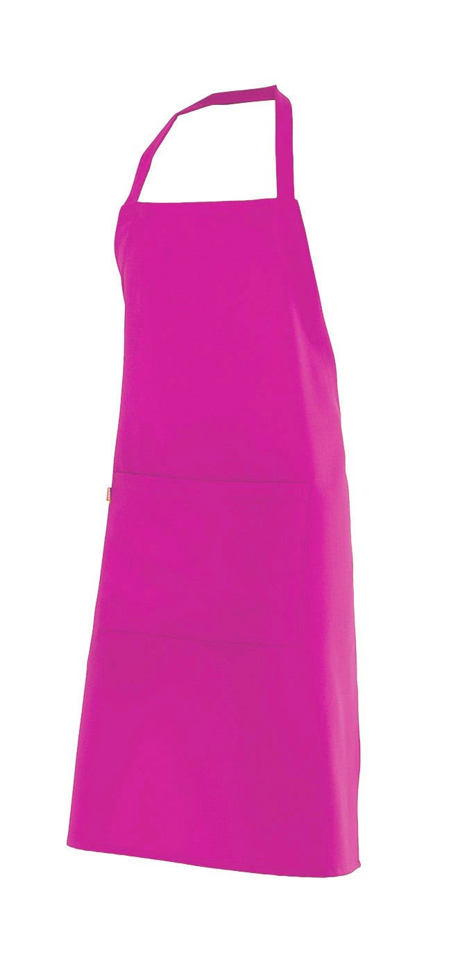 404204.DELANTAL 100% POLIÉSTER PETO FUCSIA U
