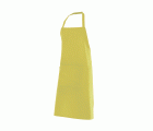 404204.DELANTAL 100% POLIÉSTER PETO AMARILLO CLARO U