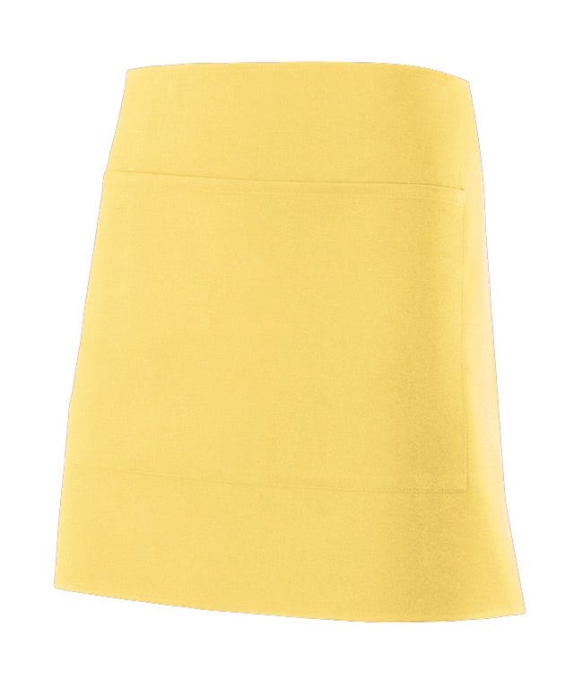 404205.DELANTAL 100% POLIÉSTER CORTO AMARILLO CLARO U