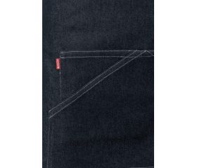 404206.DELANTAL DENIM CORTO DENIM AZUL OSCURO U