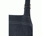 404207.DELANTAL DENIM PETO DENIM AZUL OSCURO U