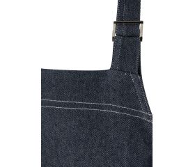 404207.DELANTAL DENIM PETO DENIM AZUL OSCURO U