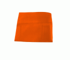 404208.DELANTAL CORTO NARANJA FLÚOR U