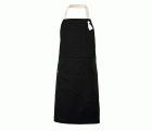 404210B.DELANTAL BICOLOR PETO NEGRO U