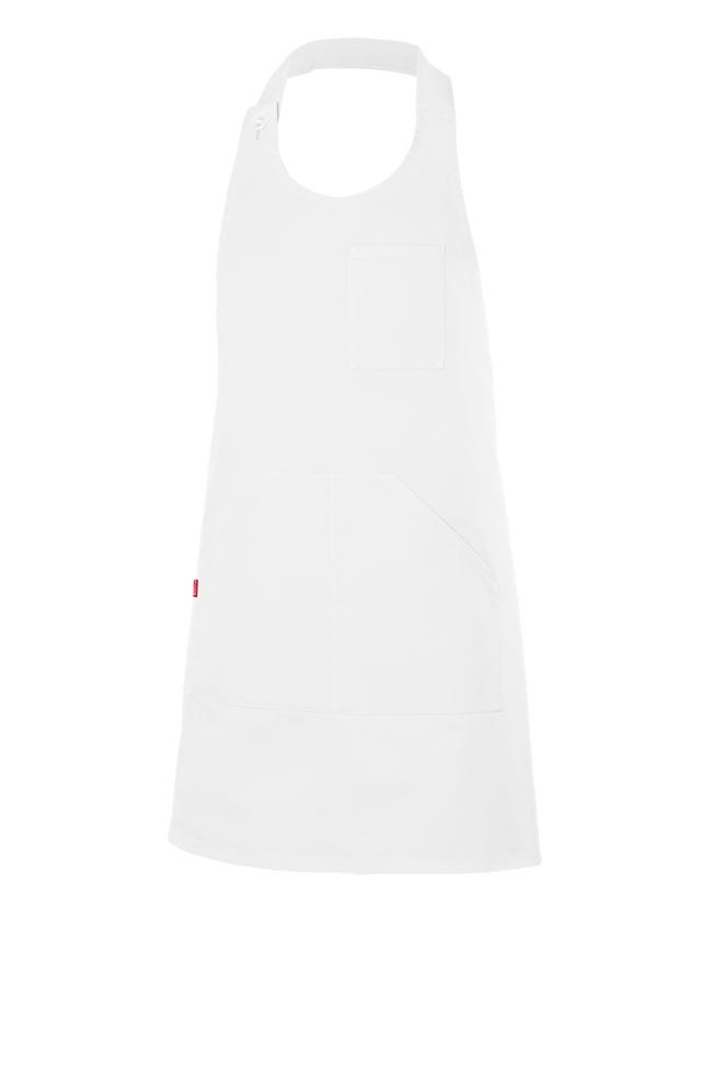 404212.DELANTAL PETO BLANCO U