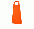 404212.DELANTAL PETO NARANJA FLÚOR U