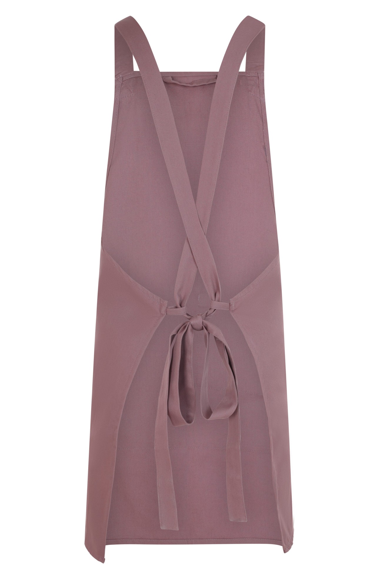 404214.DELANTAL PETO ORGÁNICO GROSELLA U