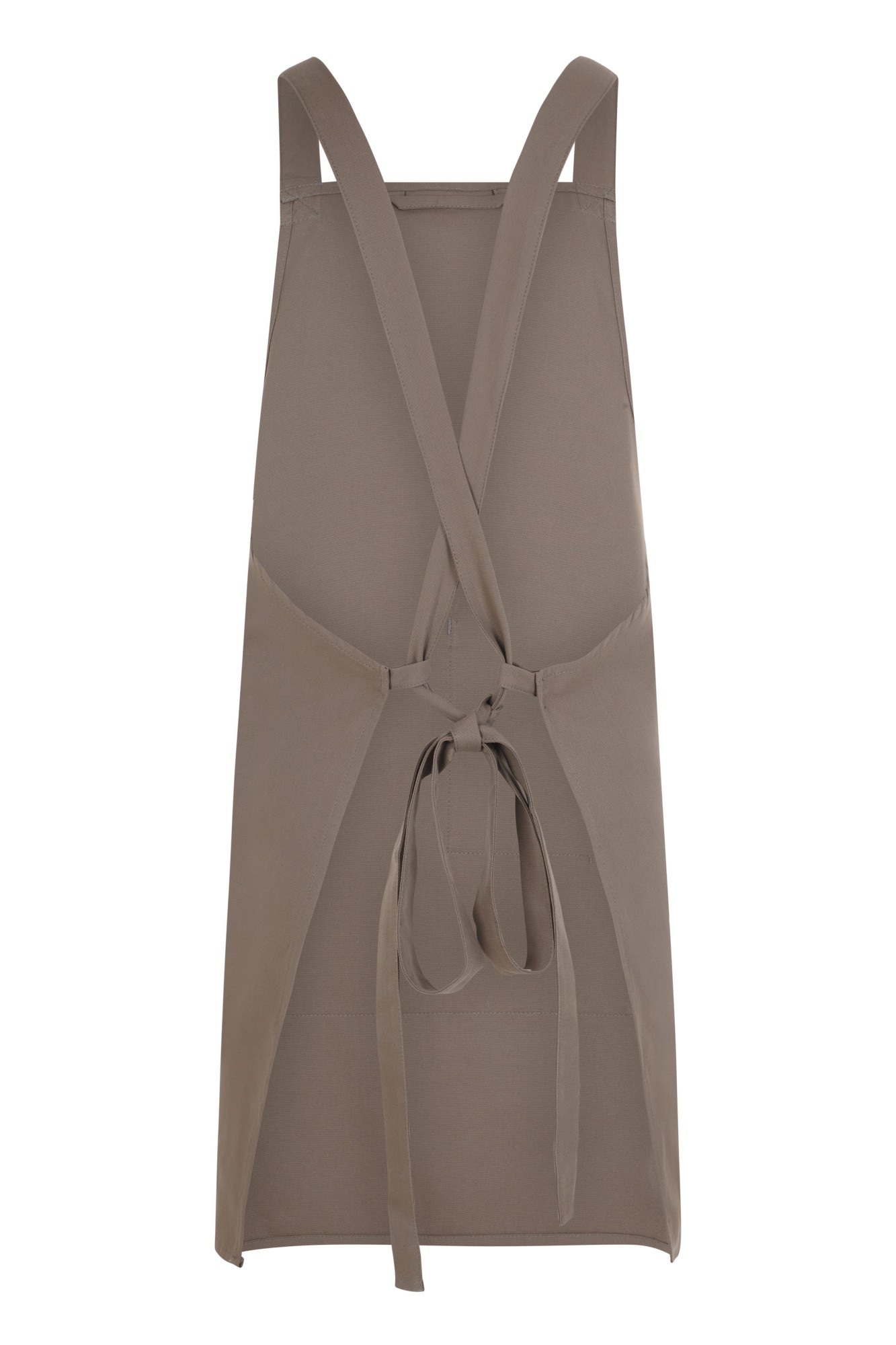 404214.DELANTAL PETO ORGÁNICO AVELLANA U