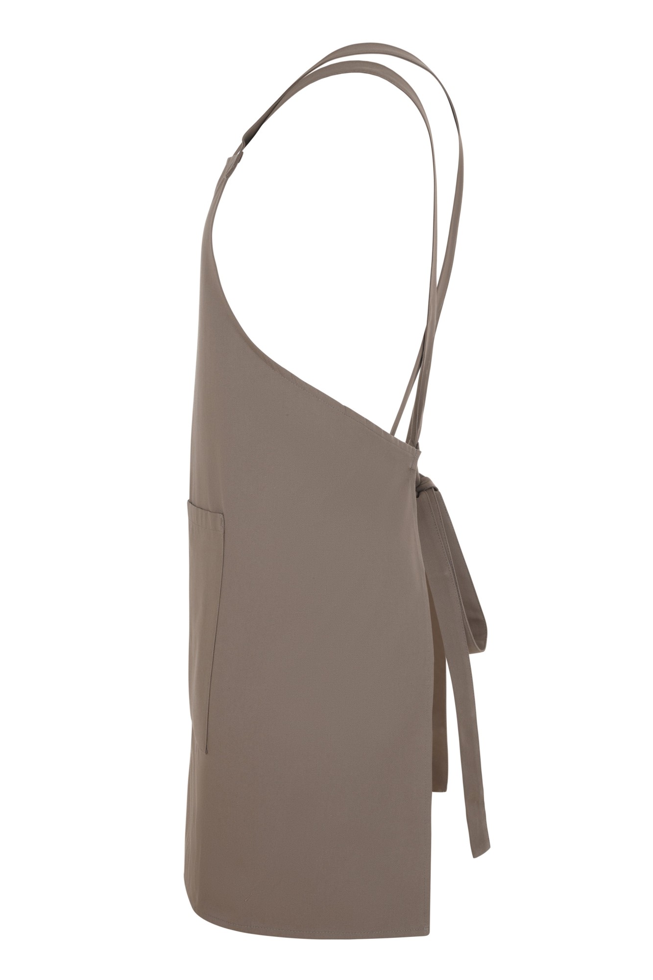 404214.DELANTAL PETO ORGÁNICO AVELLANA U