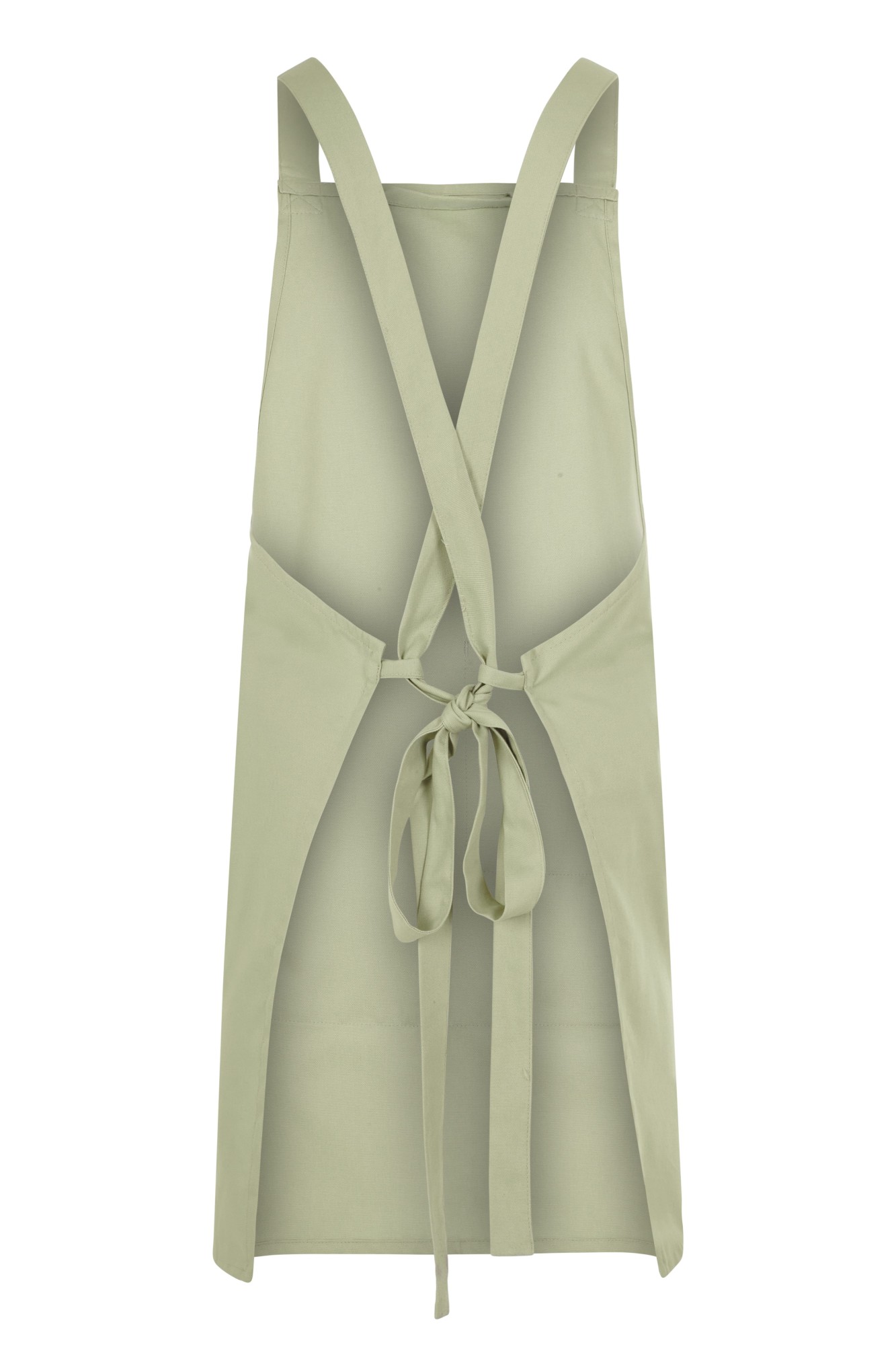 404214.DELANTAL PETO ORGÁNICO PISTACHO U