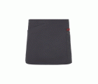 404221B.DELANTAL CANVAS CORTO GRIS/GRANATE U