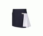 404221B.DELANTAL CANVAS CORTO AZUL NAVY/MARFIL U