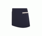 404221B.DELANTAL CANVAS CORTO AZUL NAVY/MARFIL U