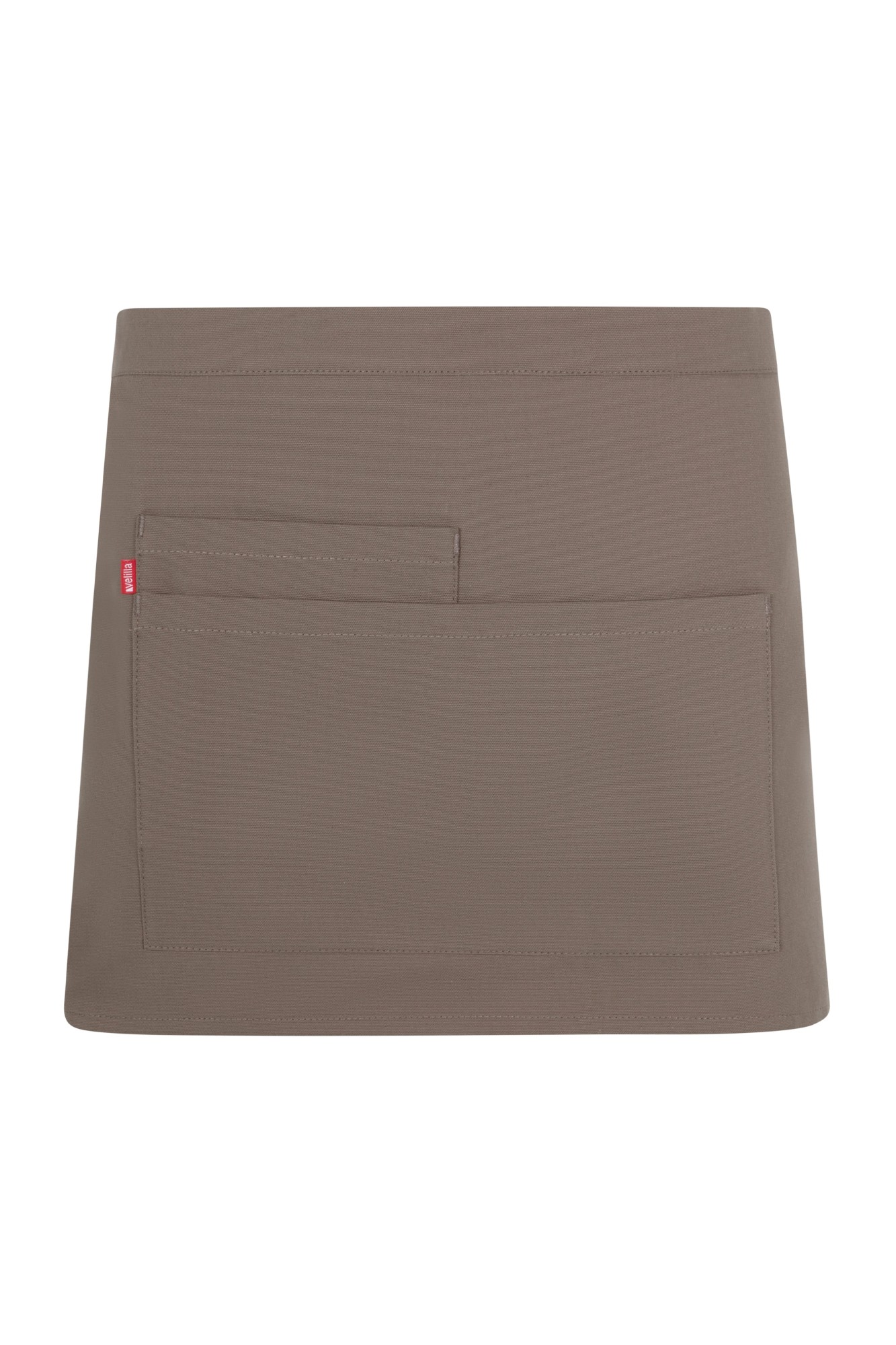 404224.DELANTAL CORTO ORGÁNICO AVELLANA U