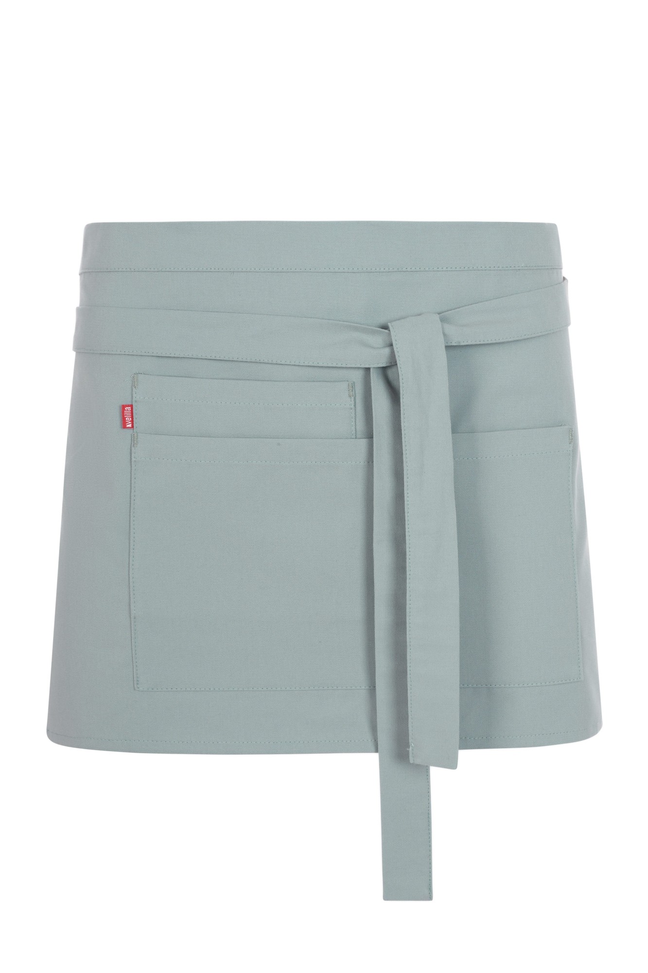 404224.DELANTAL CORTO ORGÁNICO EUCALIPTO U