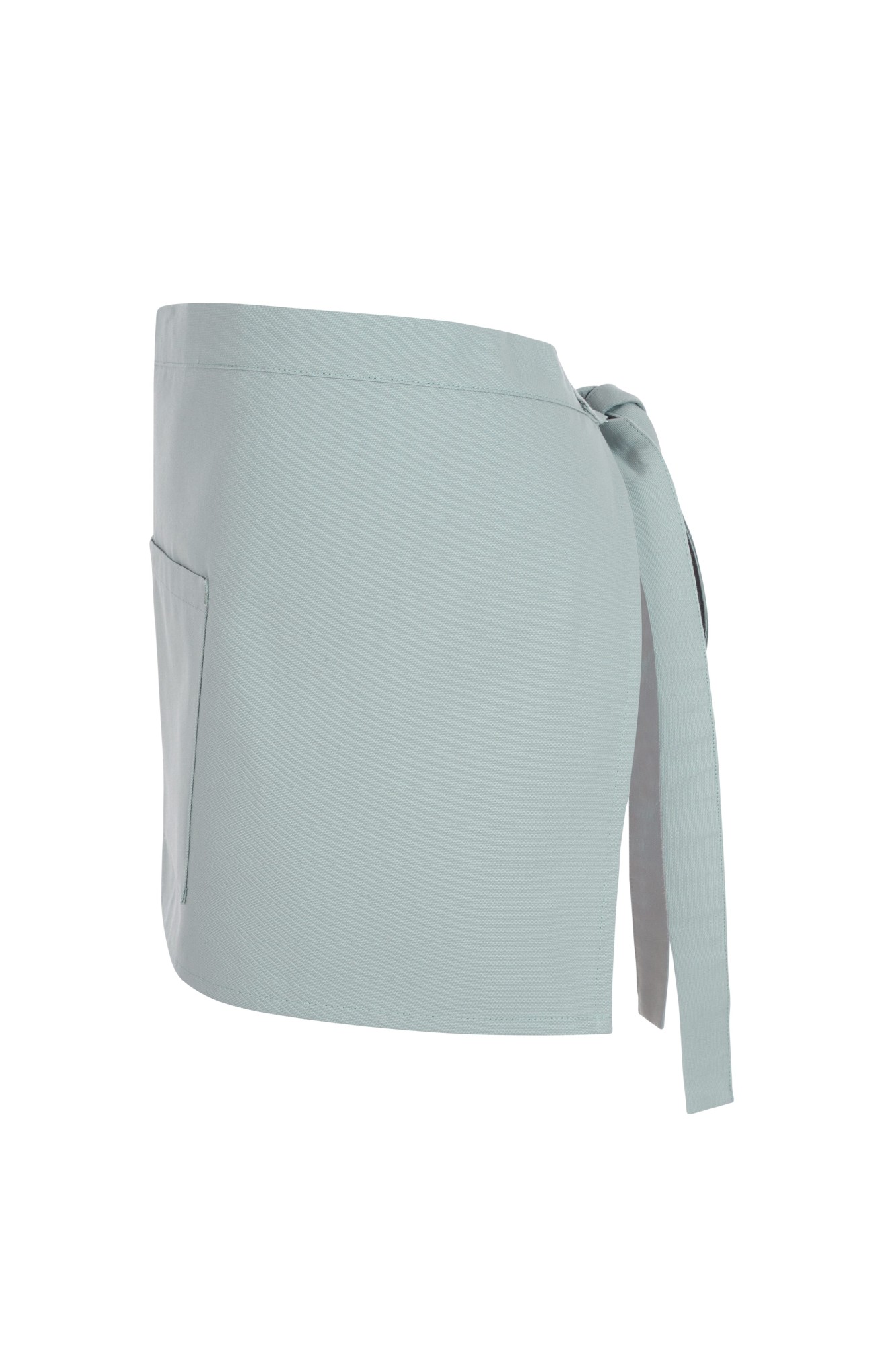 404224.DELANTAL CORTO ORGÁNICO EUCALIPTO U