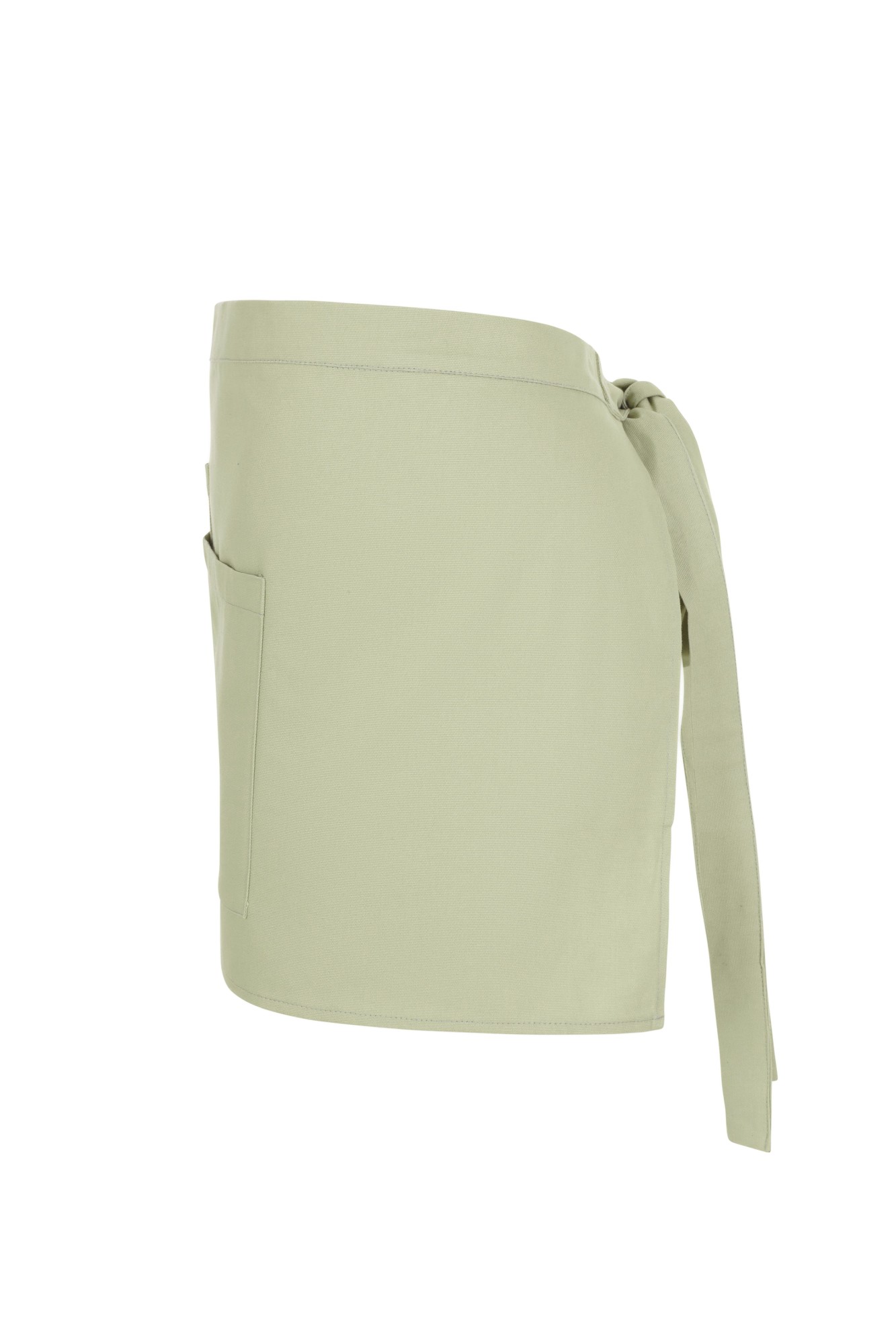 404224.DELANTAL CORTO ORGÁNICO PISTACHO U