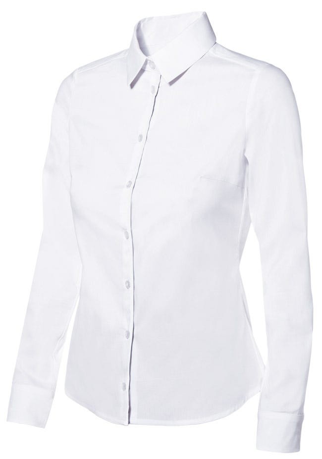 405002.CAMISA STRETCH ML MUJER BLANCO 2XL