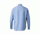 405004S.CAMISA OXFORD ML HOMBRE CELESTE 2XL