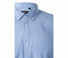 405004S.CAMISA OXFORD ML HOMBRE CELESTE 2XL