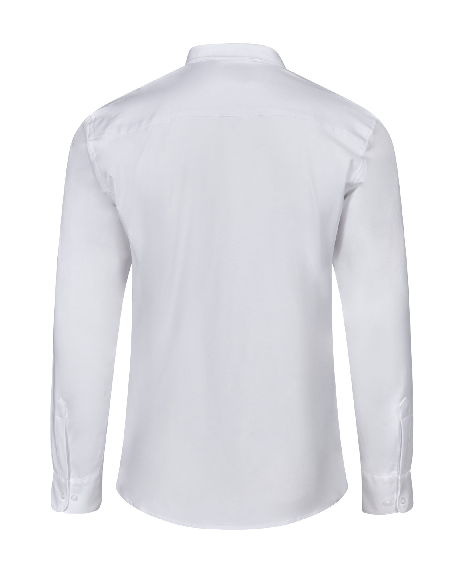 405004S.CAMISA OXFORD ML HOMBRE BLANCO 2XL