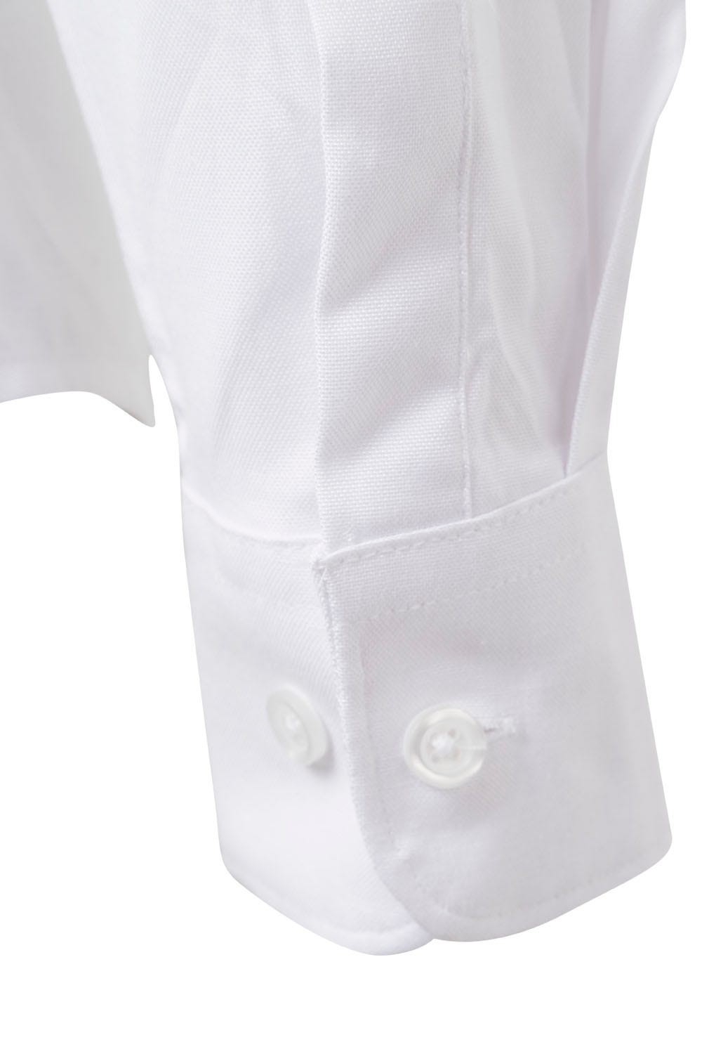 405005S.CAMISA OXFORD ML MUJER BLANCO 2XL