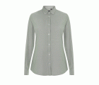 405005S.CAMISA OXFORD ML MUJER VERDE OLIVA CLARO XS