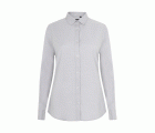 405005S.CAMISA OXFORD ML MUJER GRIS HIELO XS