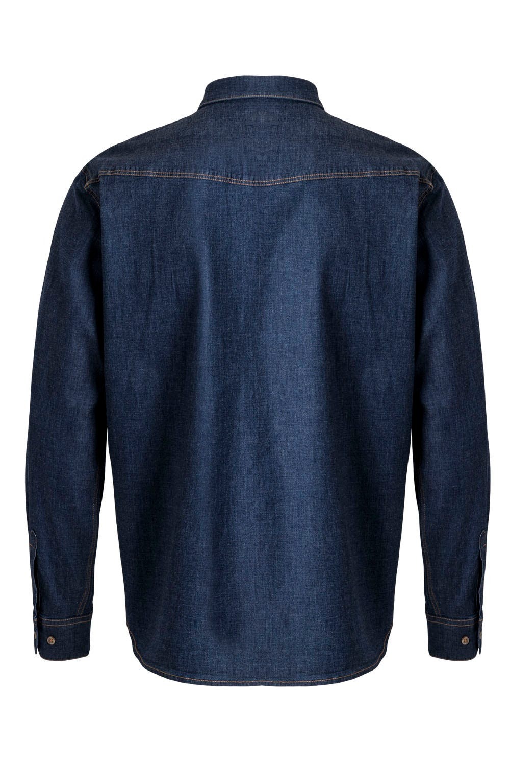 405006S.CAMISA DENIM ML HOMBRE DENIM AZUL 2XL