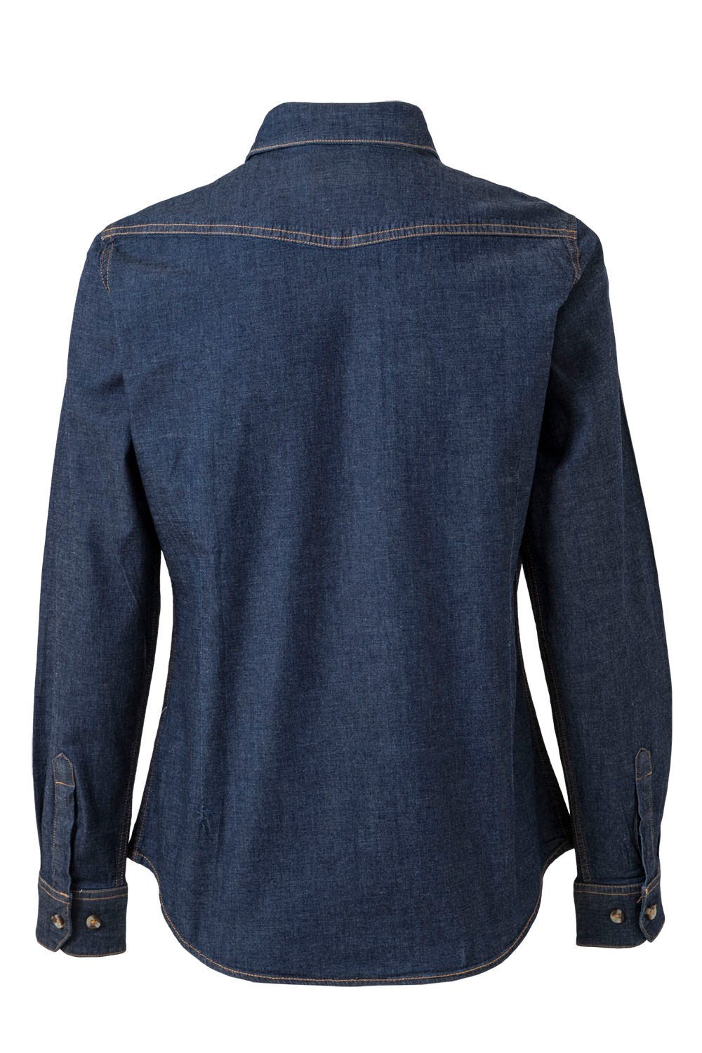 405007S.CAMISA DENIM ML MUJER DENIM AZUL 2XL