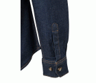405007S.CAMISA DENIM ML MUJER DENIM AZUL 2XL