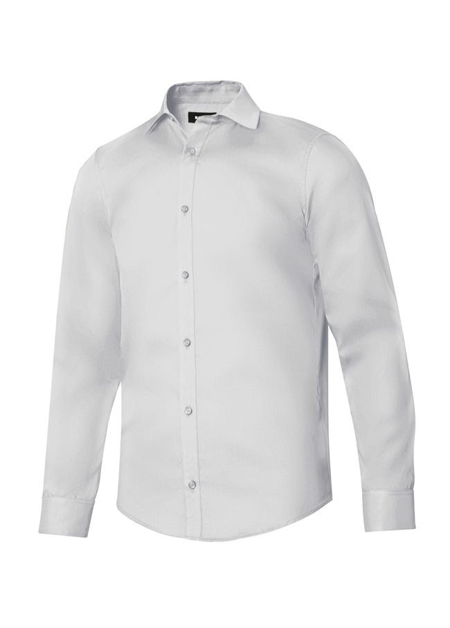 405009.CAMISA ML HOMBRE BLANCO 2XL