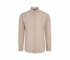 405009.CAMISA ML HOMBRE BEIGE CLARO S