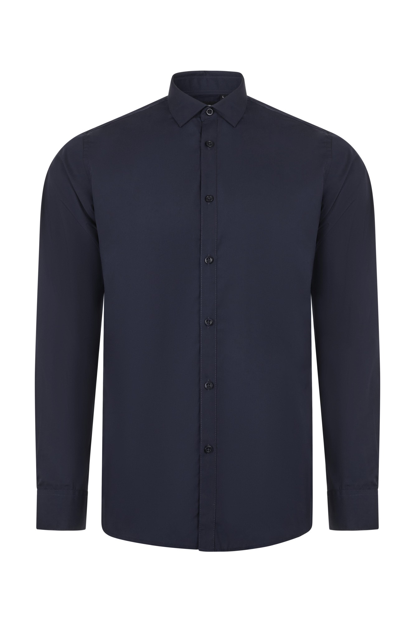 405009.CAMISA ML HOMBRE AZUL NAVY S