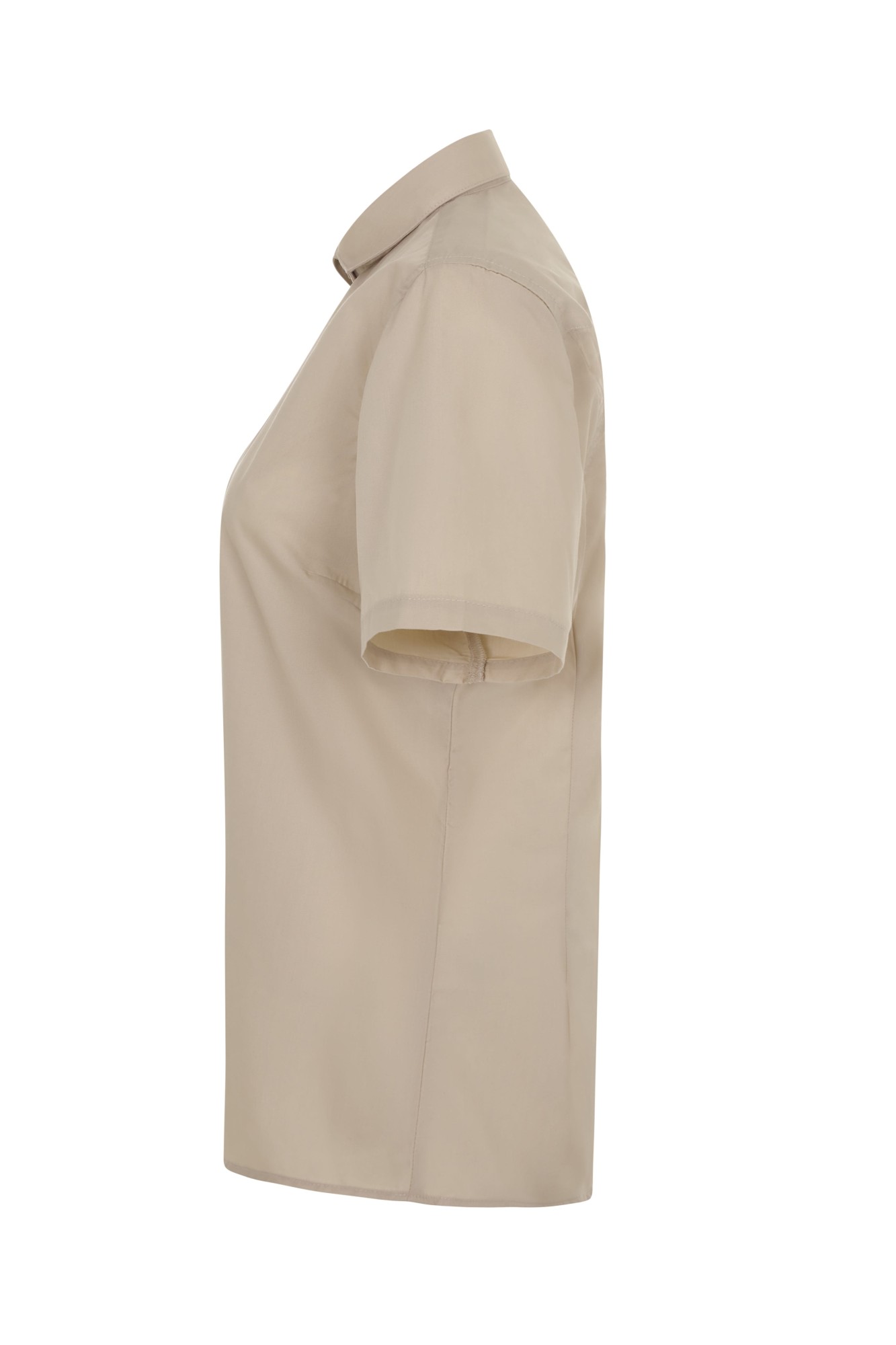 405010.CAMISA MC MUJER BEIGE CLARO XS