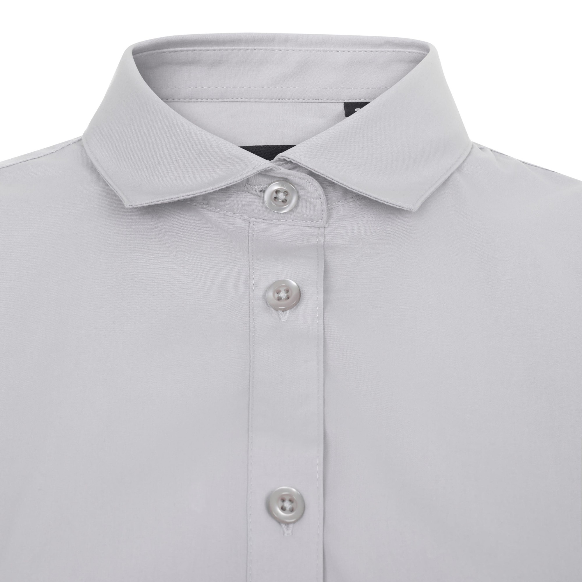 405010.CAMISA MC MUJER GRIS HIELO XS