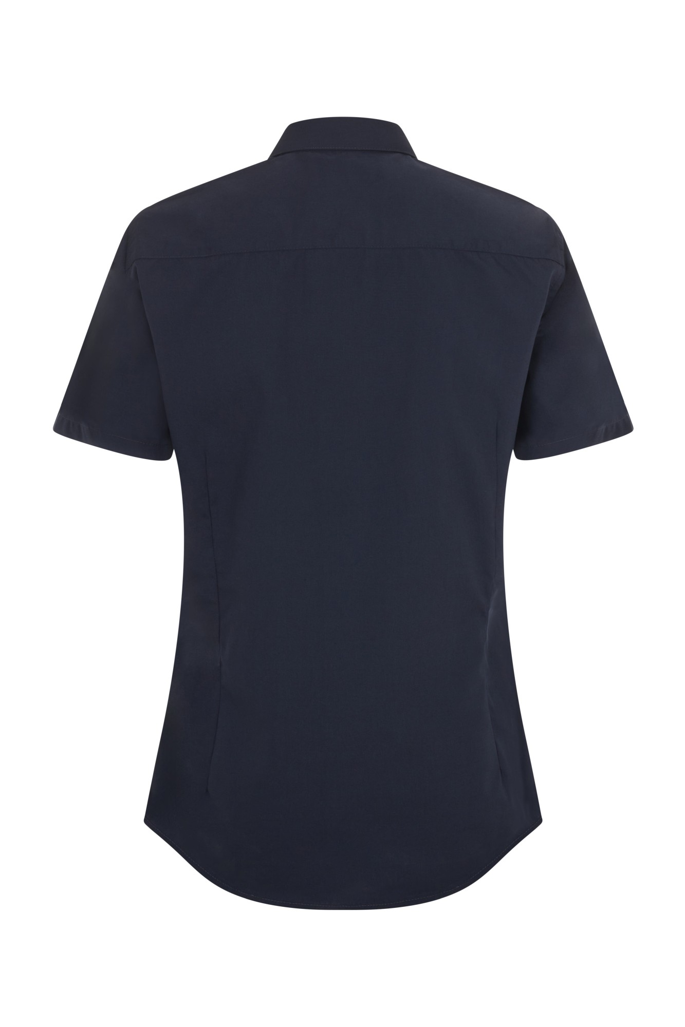 405010.CAMISA MC MUJER AZUL NAVY XS