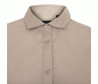 405011.CAMISA ML MUJER BEIGE CLARO XS